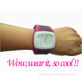 Customized Logo Silicone Square Jelly Watch